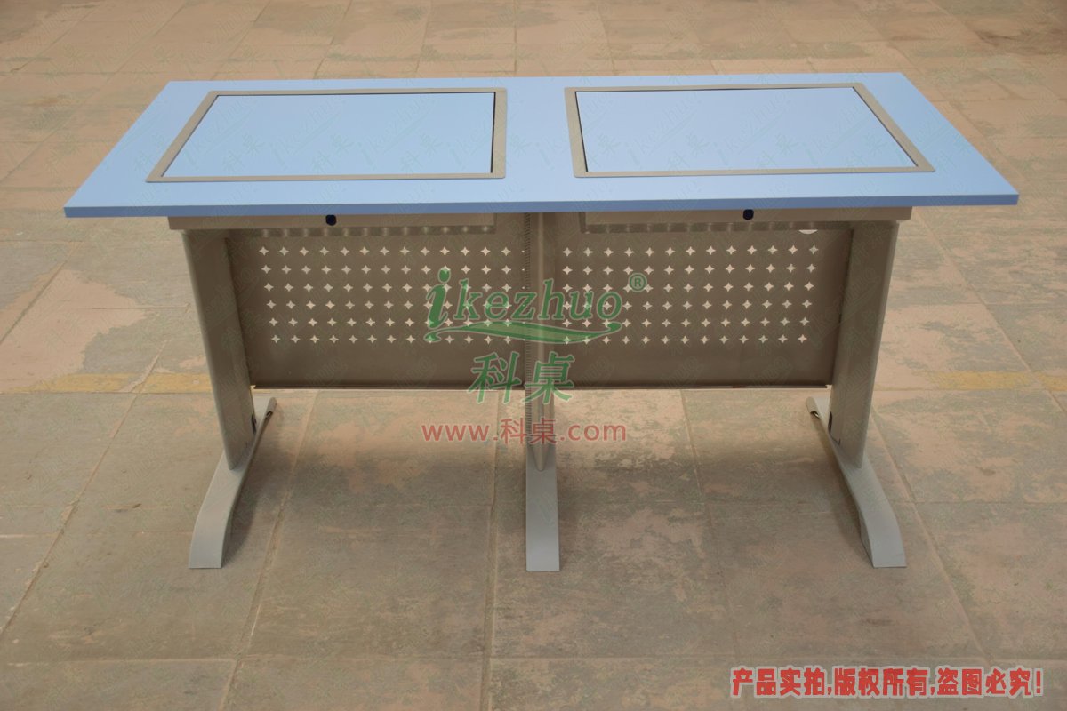 科桌家具,翻转星空影院,双人金属脚架手动箱体翻转星空影院