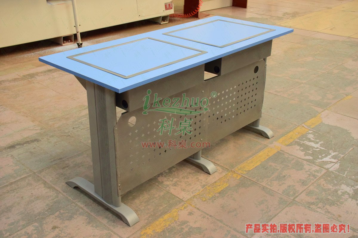 科桌家具,翻转星空影院,双人金属脚架手动箱体翻转星空影院