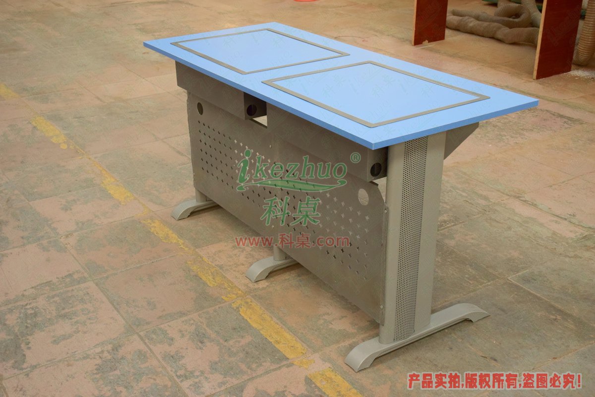 科桌家具,翻转星空影院,双人金属脚架手动箱体翻转星空影院