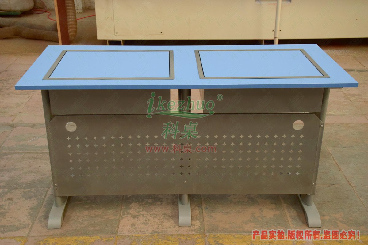 科桌家具,翻转星空影院,双人金属脚架手动箱体翻转星空影院