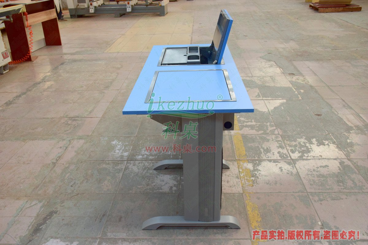 科桌家具,翻转星空影院,双人金属脚架手动箱体翻转星空影院