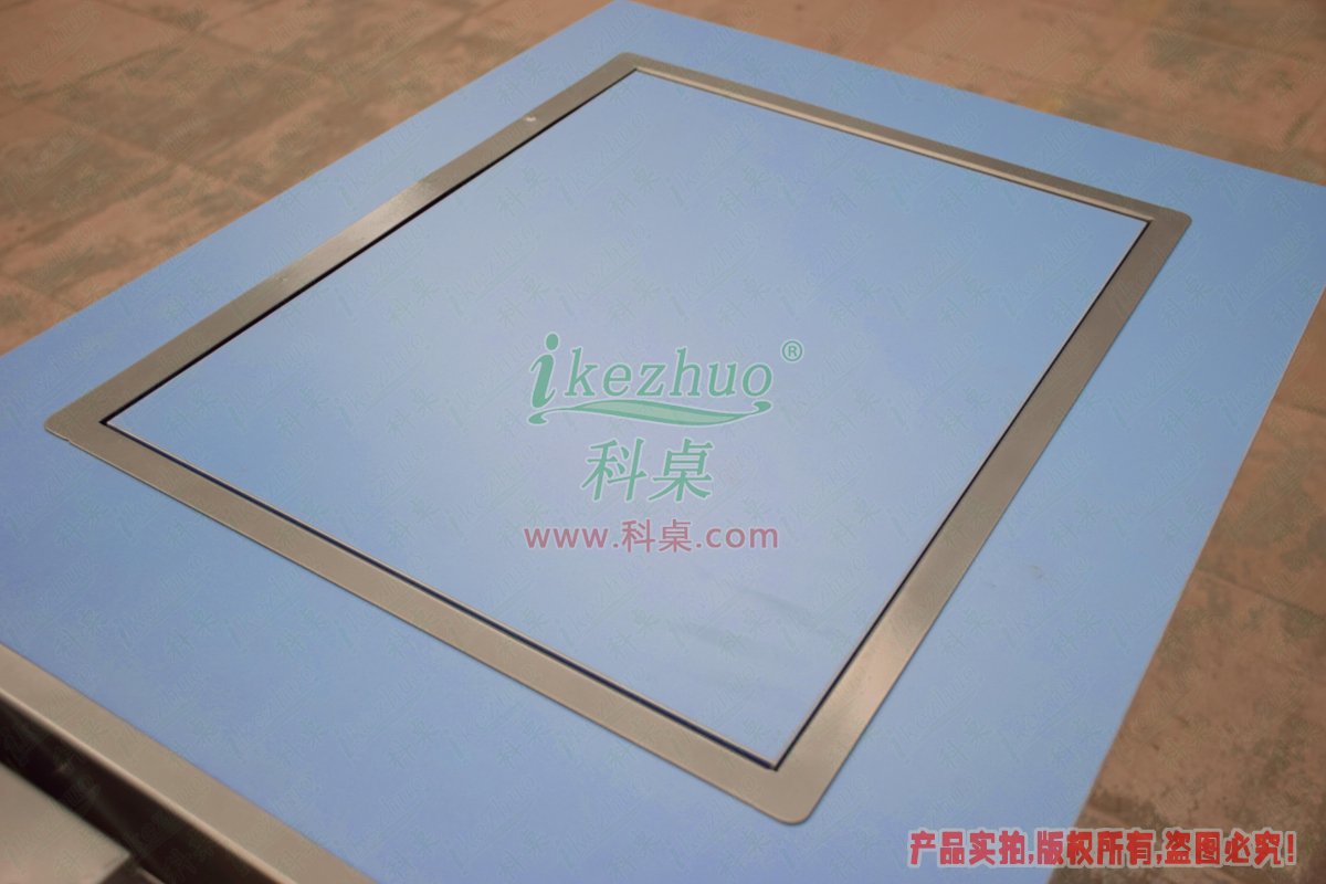 科桌家具,翻转星空影院,双人金属脚架手动箱体翻转星空影院
