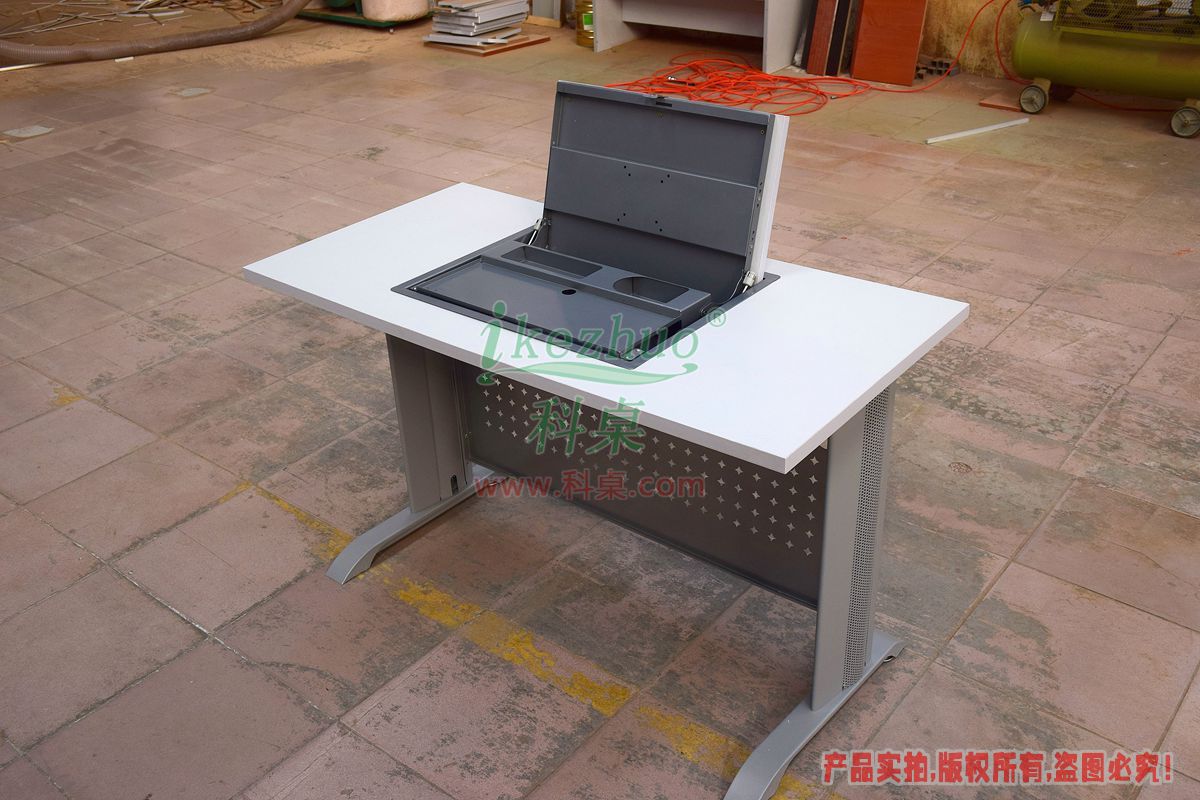 科桌家具,翻转星空影院,单人金属脚架手动箱体翻转星空影院K12-B.jpg