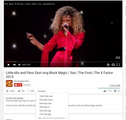 YouTube,Chrome扩大,YouTube视频下载
